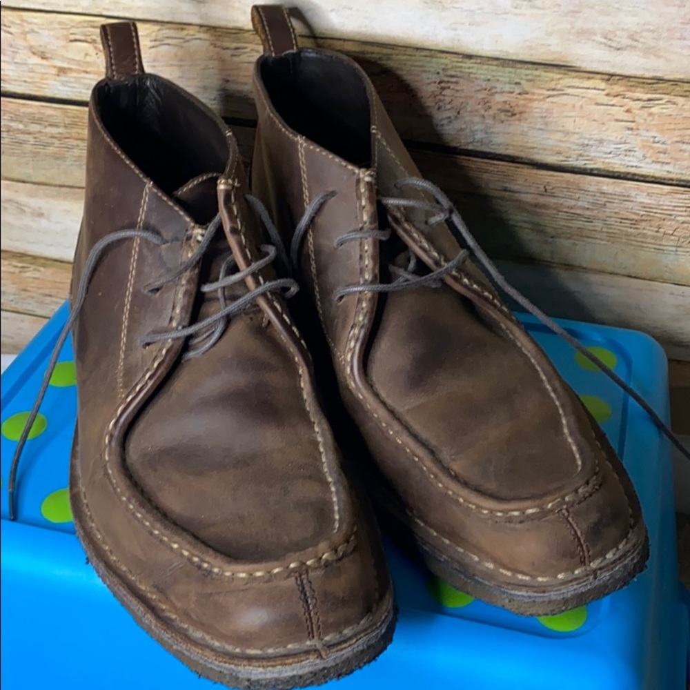 Leather Johnston & Murphy boots